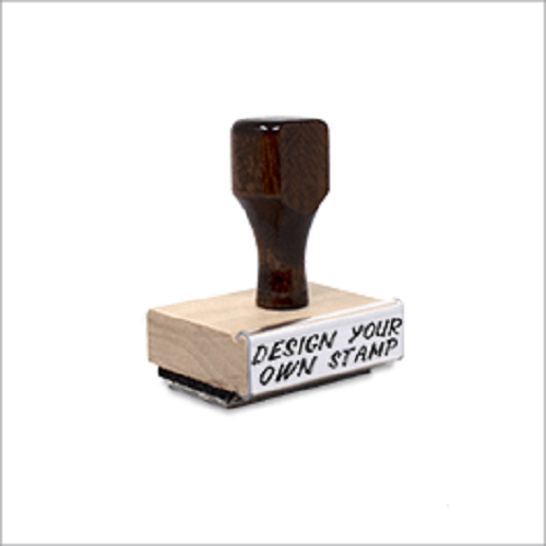 2" x 1 1/2" Handstempel