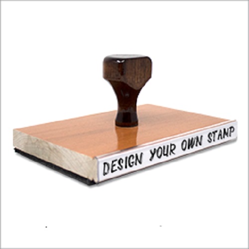 3" x 6" Handstempel