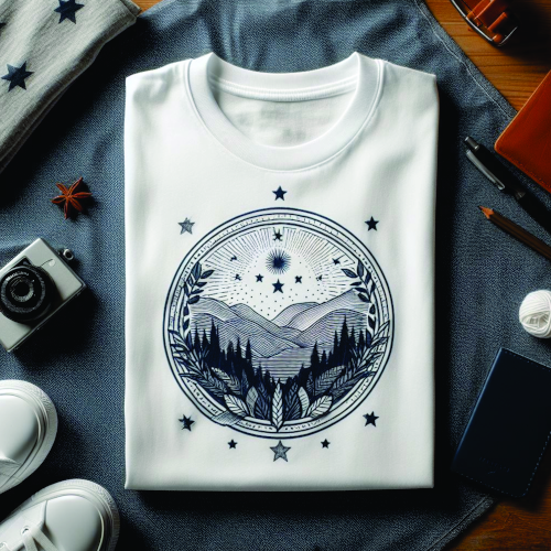 T-Shirt, weiß