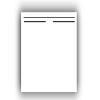 Papier à lettres blanc A4 - sans LOGO