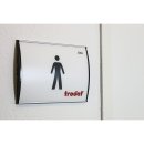 Plaques en verre acrylique