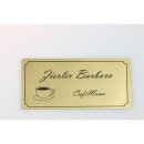 Plaques de porte