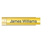 2 x 10 gouden metalen wandhouder met plaat