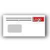 Envelop C5/6 met venster - MET LOGO