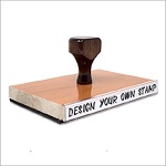Handstempel 1" x 6 1/2"